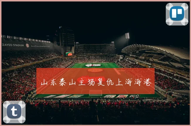 山东泰山主场复仇上海海港